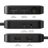 Hyper HyperDrive USB4 Mobile Dock - Black