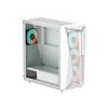 GIGABYTE C301 GLASS/Midi Tower/Transpar./Bílá