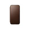 Nomad puzdro Modern Leather Folio Magsafe pre iPhone 15 Plus - Brown