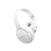 Canyon BTHS-4, OnRiff 4 Bluetooth bezdrôtové slúchadlá, 50 hod výdrž, skladacie, biele