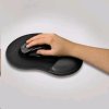 Ergonomická gélová podložka pod myš Hama, čierna