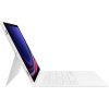 Samsung Ochranný kryt s klávesnicou a touchpadom,EF-DX725UWEGWW pre Tab S9/S9 FE,Biela