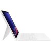 Samsung Ochranný kryt s klávesnicou a touchpadom,EF-DX725UWEGWW pre Tab S9/S9 FE,Biela