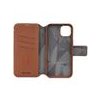 Decoded puzdro Leather Detachable Wallet MagSafe pre iPhone 15 - Tan