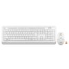 A4tech Set klávesnice+myš FG1012, Bezdrátový, US, bílá