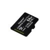 KINGSTON 64GB microSDHC CANVAS Plus Memory Card 100MB read - UHS-I class 10 Gen 3 - bez adaptéru
