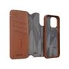 Decoded puzdro Leather Detachable Wallet MagSafe pre iPhone 15 Pro - Tan