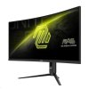 MSI LCD MAG 342CQR E2, 34" 3440x1440, VA, 180Hz, 4ms, VESA 75x75mm, N/A, Black