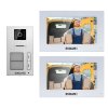 EVOLVEO DoorPhone AP2-2 drôtový videotelefón pre dva byty s aplikáciou, biely