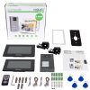 EVOLVEO DoorPhone AP2-2 drôtový videotelefón pre dva byty s aplikáciou, čierny