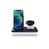 ZENS Aluminium 4 in 1 Stand Wireless Charger with 45W USB PD Black