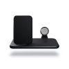 ZENS Aluminium 4 in 1 Stand Wireless Charger with 45W USB PD Black
