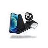 ZENS Aluminium 4 in 1 Stand Wireless Charger with 45W USB PD Black