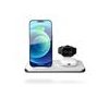 ZENS Aluminium 4 in 1 Stand Wireless Charger with 45W USB PD White