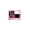 InWin A1 Plus pink, PSU 650W GOLD included, Mini ITX, TG, ARGB Fans, Qi 10W Charging