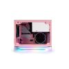 InWin A1 Plus pink, PSU 650W GOLD included, Mini ITX, TG, ARGB Fans, Qi 10W Charging