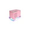 InWin A1 Plus pink, PSU 650W GOLD included, Mini ITX, TG, ARGB Fans, Qi 10W Charging
