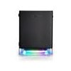 InWin A1 Plus black, PSU 650W GOLD included, Mini ITX, TG, ARGB Fans, Qi 10W Charging