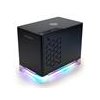 InWin A1 Plus black, PSU 650W GOLD included, Mini ITX, TG, ARGB Fans, Qi 10W Charging