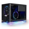 InWin A1 Plus black, PSU 650W GOLD included, Mini ITX, TG, ARGB Fans, Qi 10W Charging