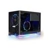 InWin A1 Plus black, PSU 650W GOLD included, Mini ITX, TG, ARGB Fans, Qi 10W Charging