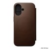Nomad puzdro Modern Leather Folio Magsafe pre iPhone 16 - Brown