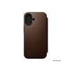 Nomad puzdro Modern Leather Folio Magsafe pre iPhone 16 - Brown