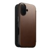 Nomad puzdro Modern Leather Folio Magsafe pre iPhone 16 - Brown
