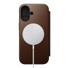 Nomad puzdro Modern Leather Folio Magsafe pre iPhone 16 - Brown
