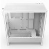 NZXT case H5 Flow RGB / 360 mm RGB core fan / mesh / White