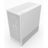 NZXT case H5 Flow RGB / 360 mm RGB core fan / mesh / White