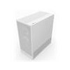 NZXT case H5 Flow RGB / 360 mm RGB core fan / mesh / White