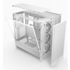 NZXT case H5 Flow RGB / 360 mm RGB core fan / mesh / White