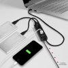 AXAGON HUE-S2B, 4x USB 3.0 CHARGING hub, micro USB nap. konektor, kábel USB-A 30cm