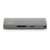LMP USB-C Travel Dock 9 port - Space Gray Aluminium
