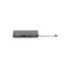 LMP USB-C Travel Dock 9 port - Space Gray Aluminium