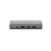 LMP USB-C Travel Dock 9 port - Space Gray Aluminium