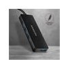 AXAGON HUE-G1A, 4x USB 3.2 Gen 1 SLIM hub, kábel Type-A 14cm napevno