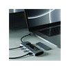 Satechi USB-C Hybrid Multiport adaptér with SSD enclosure - Space Gray Aluminium
