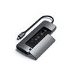 Satechi USB-C Hybrid Multiport adaptér with SSD enclosure - Space Gray Aluminium
