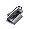 Satechi USB-C Hybrid Multiport adaptér with SSD enclosure - Space Gray Aluminium
