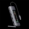 Satechi USB-C Hybrid Multiport adaptér with SSD enclosure - Space Gray Aluminium