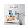 Spigen stojan S370 Apple Watch + Phone Wood Stand - Brown
