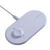 Adam Elements Omnia Q2 2-in-1 Fast Charging Stand - White