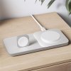 Nomad Base One Max 2-in-1 Magsafe Charger - Silver