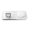 Nomad Base One Max 2-in-1 Magsafe Charger - Silver