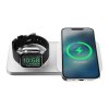 Nomad Base One Max 2-in-1 Magsafe Charger - Silver