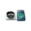 Nomad Base One Max 2-in-1 Magsafe Charger - Silver