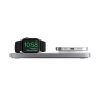 Nomad Base One Max 2-in-1 Magsafe Charger - Silver