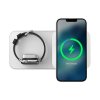 Nomad Base One Max 2-in-1 Magsafe Charger - Silver